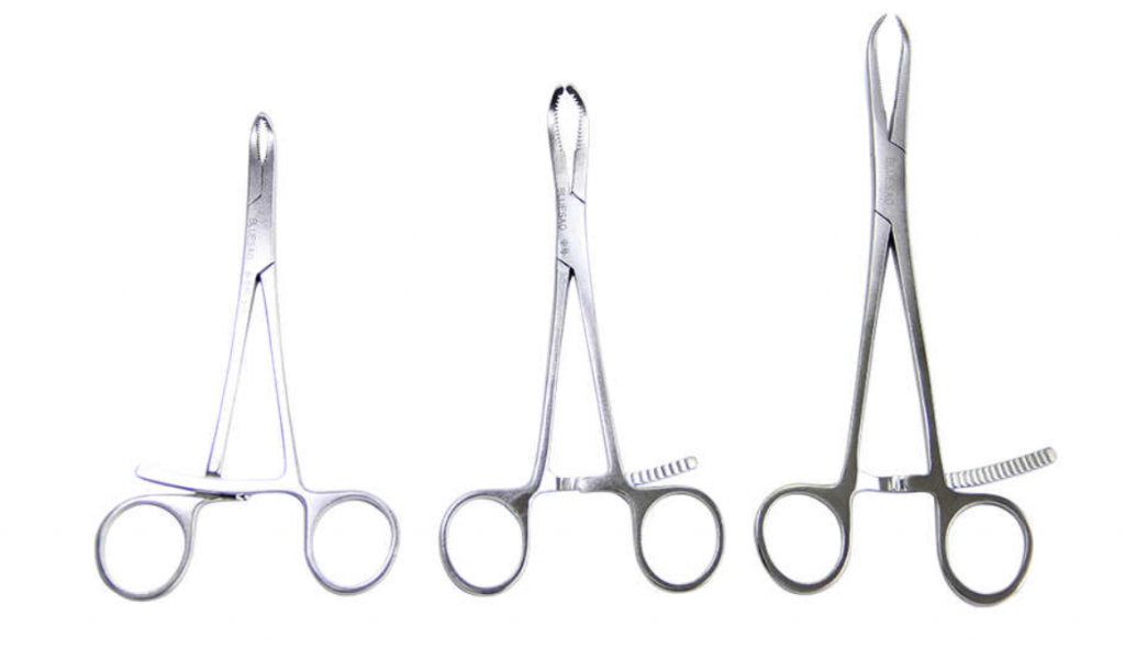 Pince de maintien osseux L = 170Mm, M
